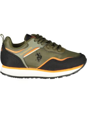 Asociación de polo estadounidense. ZAPATILLAS DEPORTIVAS VERDES PARA NIÑOS