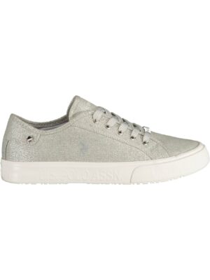 US POLO ASSN. ZAPATOS DEPORTIVOS MUJER PLATA