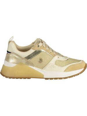 US POLO ASSN. ZAPATOS DEPORTIVOS MUJER ORO