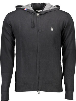 CÁRDIGAN US POLO HOMBRE NEGRO