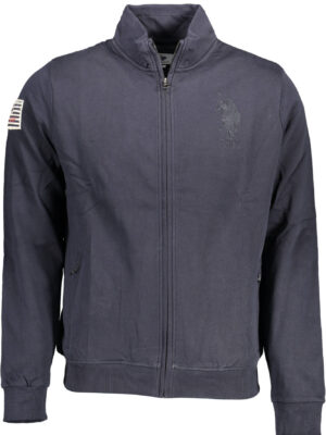 SUDADERA POLO CREMALLERA US AZUL HOMBRE