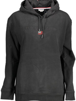 SUDADERA POLO US NEGRO SIN CREMALLERA