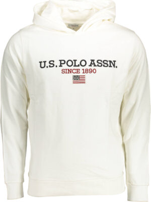 SUDADERA POLO US SIN CREMALLERA BLANCO HOMBRE