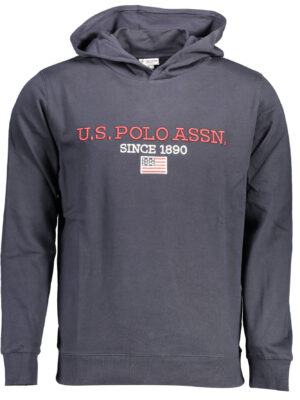 SUDADERA POLO ESTADOUNIDENSE SIN CREMALLERA HOMBRE AZUL