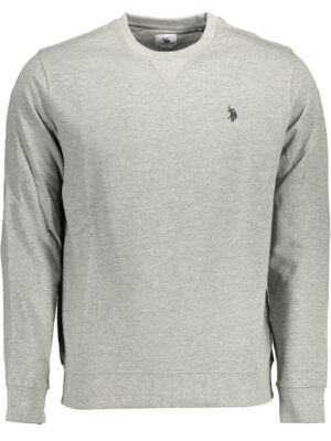 SUDADERA POLO US SIN CREMALLERA GRIS HOMBRE