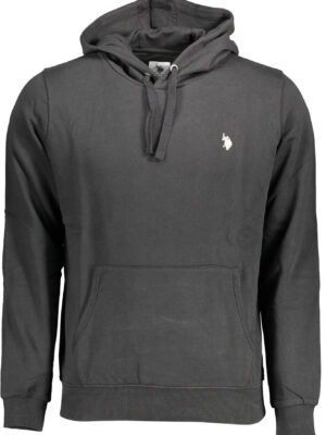 SUDADERA POLO US SIN CREMALLERA HOMBRE NEGRO