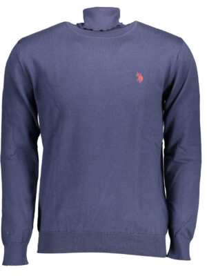 POLO AZUL DE HOMBRE DE EE. UU.