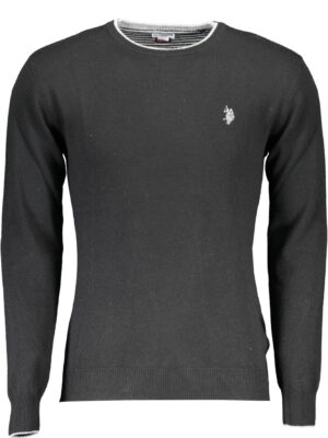 SUÉTER POLO US HOMBRE NEGRO