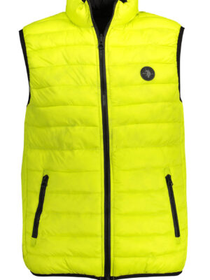 POLO SIN MANGAS DE HOMBRE AMARILLO DE EE. UU.