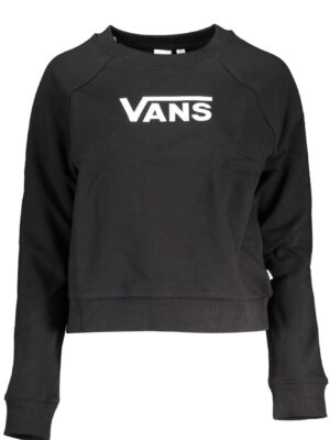 SUDADERA VANS NEGRA MUJER CREMALLERA