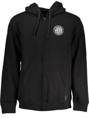 SUDADERA VANS HOMBRE NEGRA CREMALLERA
