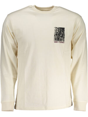 CAMISETA VANS MANGA LARGA HOMBRE BLANCO