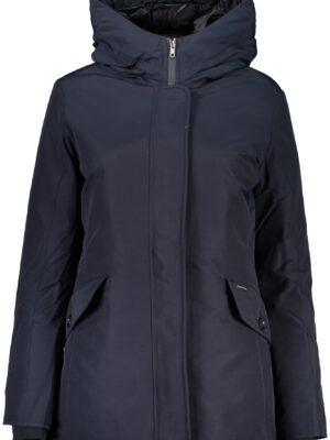 CHAQUETA MUJER LANA AZUL