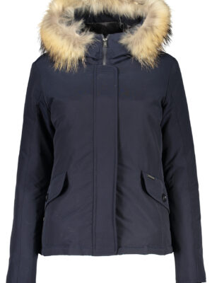 CHAQUETA MUJER LANA AZUL