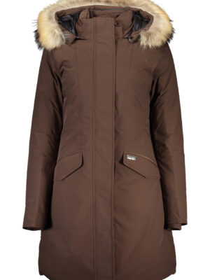 CHAQUETA MUJER WOOLRICH MARRÓN