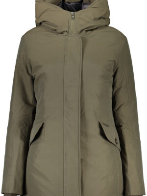 CHAQUETA MUJER LANA VERDE