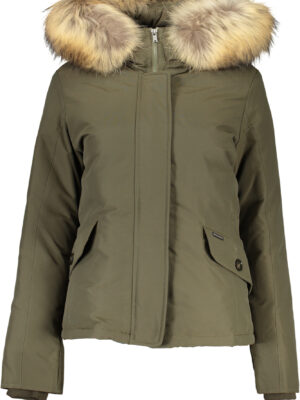 CHAQUETA MUJER LANA VERDE