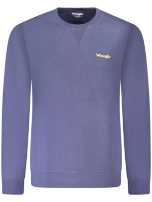 SUDADERA WRANGLER CON CREMALLERA PARA HOMBRE AZUL