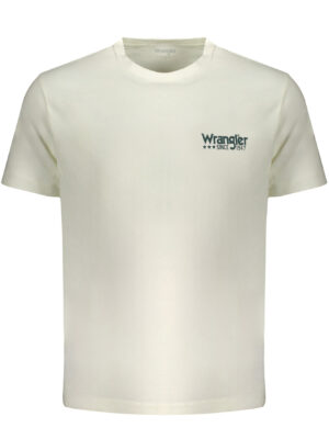CAMISETA MANGA CORTA HOMBRE BLANCA WRANGLER