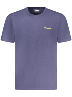 CAMISETA MANGA CORTA WRANGLER HOMBRE AZUL