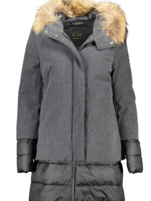 PLUMÍFERO MUJER YES ZEE GRIS