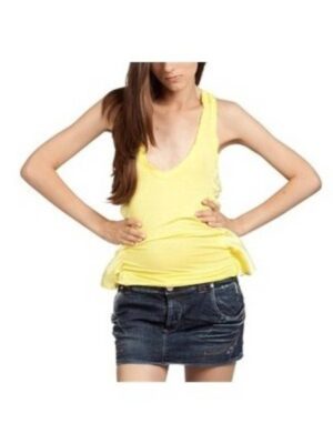 CAMISETA MUJER AMARILLA ZUELEMENTS