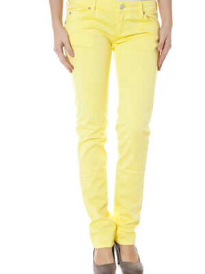 PANTALON MUJER AMARILLO ZUELEMENTS