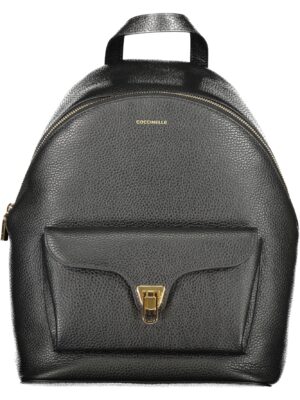 MOCHILA NEGRA DE MUJER COCCINELLE