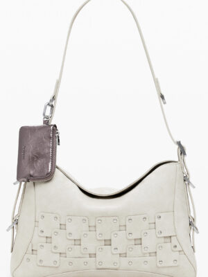 BOLSO BEIGE DE MUJER DESIGUAL