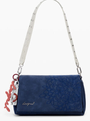 BOLSO AZUL DE MUJER DESIGUAL