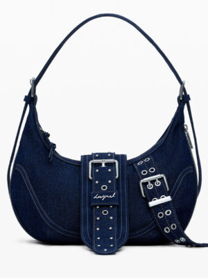 BOLSO AZUL DE MUJER DESIGUAL
