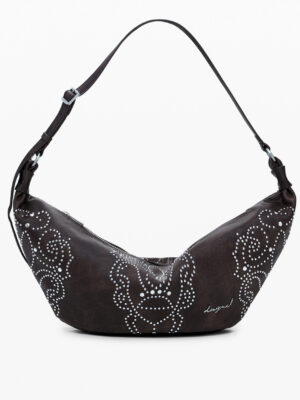 BOLSO MARRÓN DE MUJER DESIGUAL