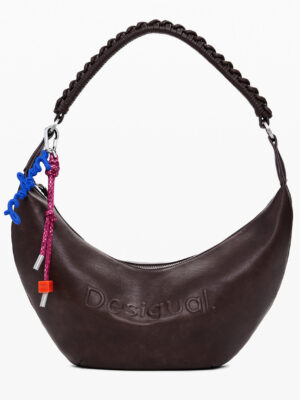 BOLSO MARRÓN DE MUJER DESIGUAL