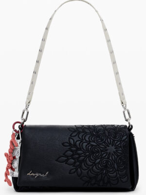 BOLSO NEGRO DE MUJER DESIGUAL