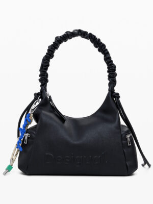 BOLSO NEGRO DE MUJER DESIGUAL