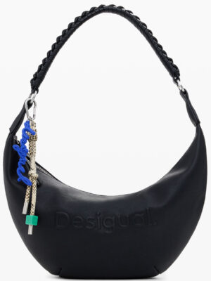 BOLSO NEGRO DE MUJER DESIGUAL