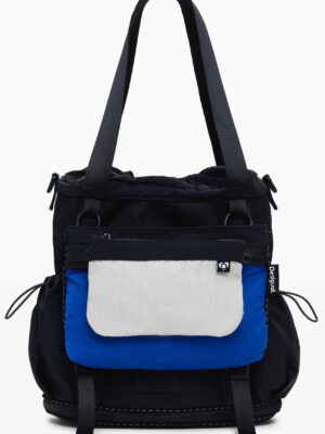 BOLSO NEGRO DE MUJER DESIGUAL