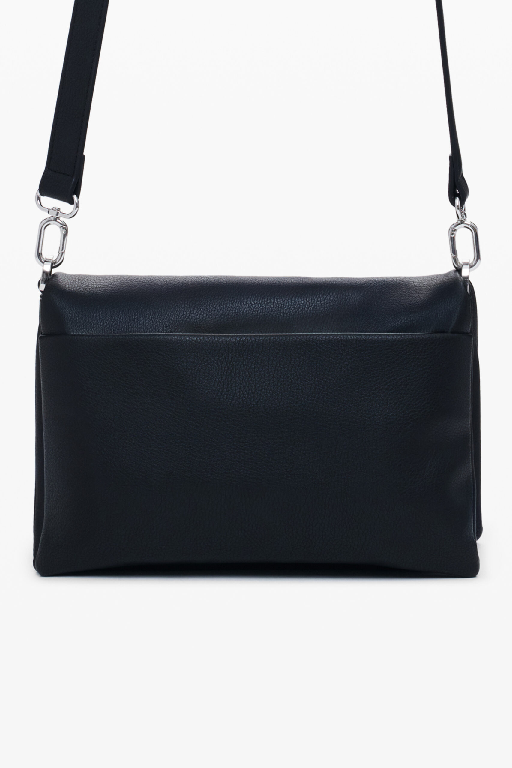 BOLSO NEGRO DE MUJER DESIGUAL - Imagen 3