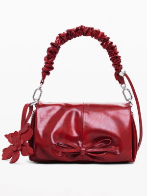 BOLSO DE MUJER DESIGUAL ROJO