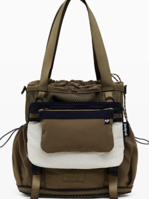 BOLSO DE MUJER VERDE DESIGUAL