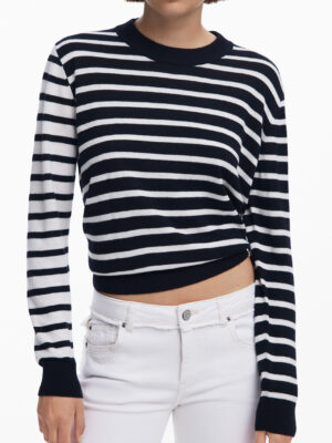 SUÉTER NEGRO DE MUJER DESIGUAL