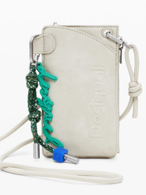 CARTERA BEIGE DE MUJER DESIGUAL