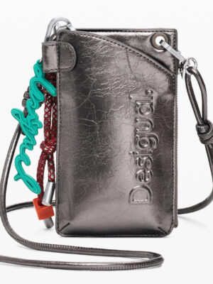 CARTERA DE MUJER DESIGUAL BRONCE