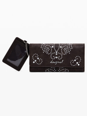 CARTERA MARRÓN DE MUJER DESIGUAL