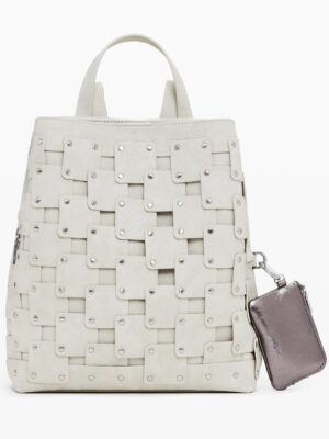 MOCHILA BEIGE DE MUJER DESIGUAL