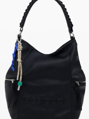 MOCHILA NEGRA DE MUJER DESIGUAL