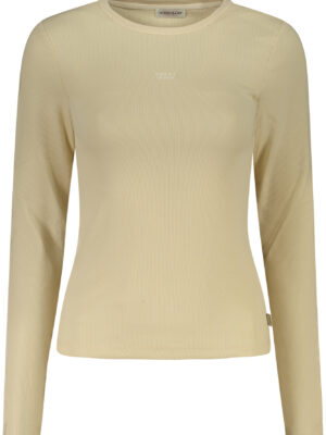 CAMISETA DE MANGA LARGA PARA MUJER GUESS JEANS BEIGE