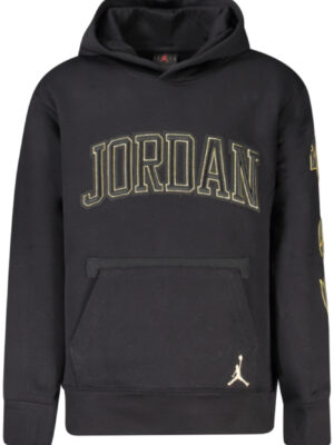 SUDADERA JORDAN NEGRA CON CREMALLERA PARA HOMBRE