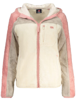 SUDADERA BLANCA CON CREMALLERA PARA MUJER NORUEGA 1963