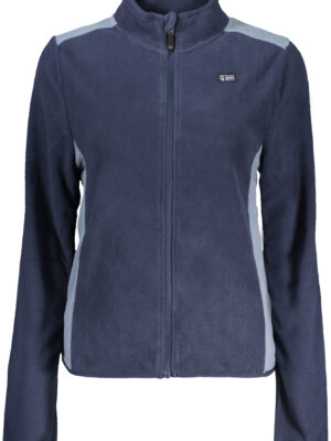 SUDADERA AZUL CON CREMALLERA PARA MUJER NORUEGA 1963